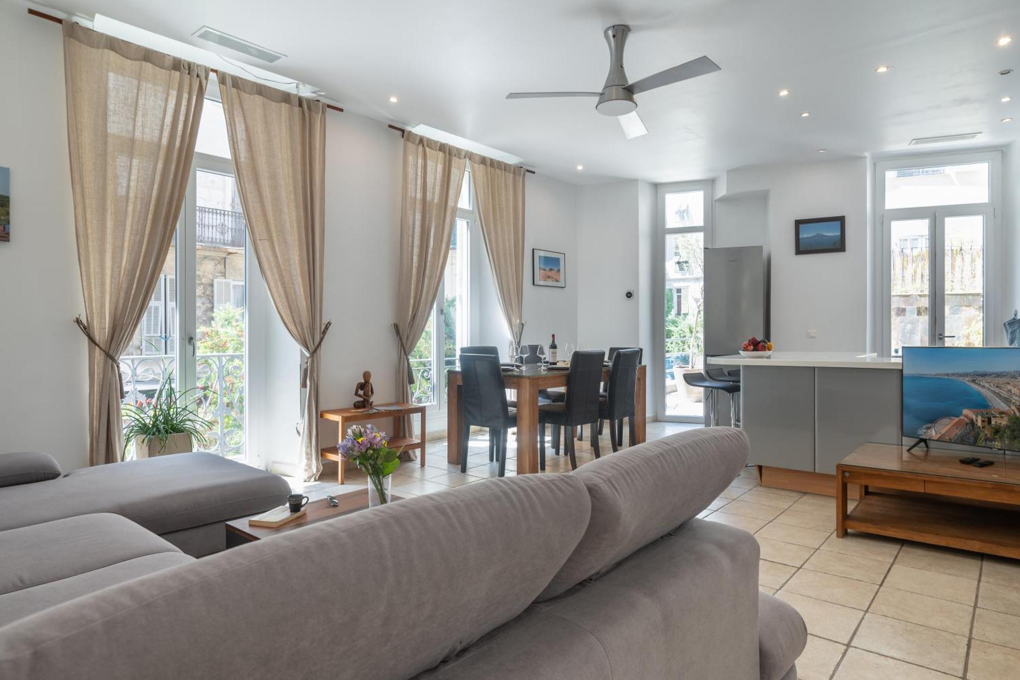 "Le Zen" By Enjoynice, Central Spacious Apartment With Airco, Beach At 10 Min Eksteriør billede