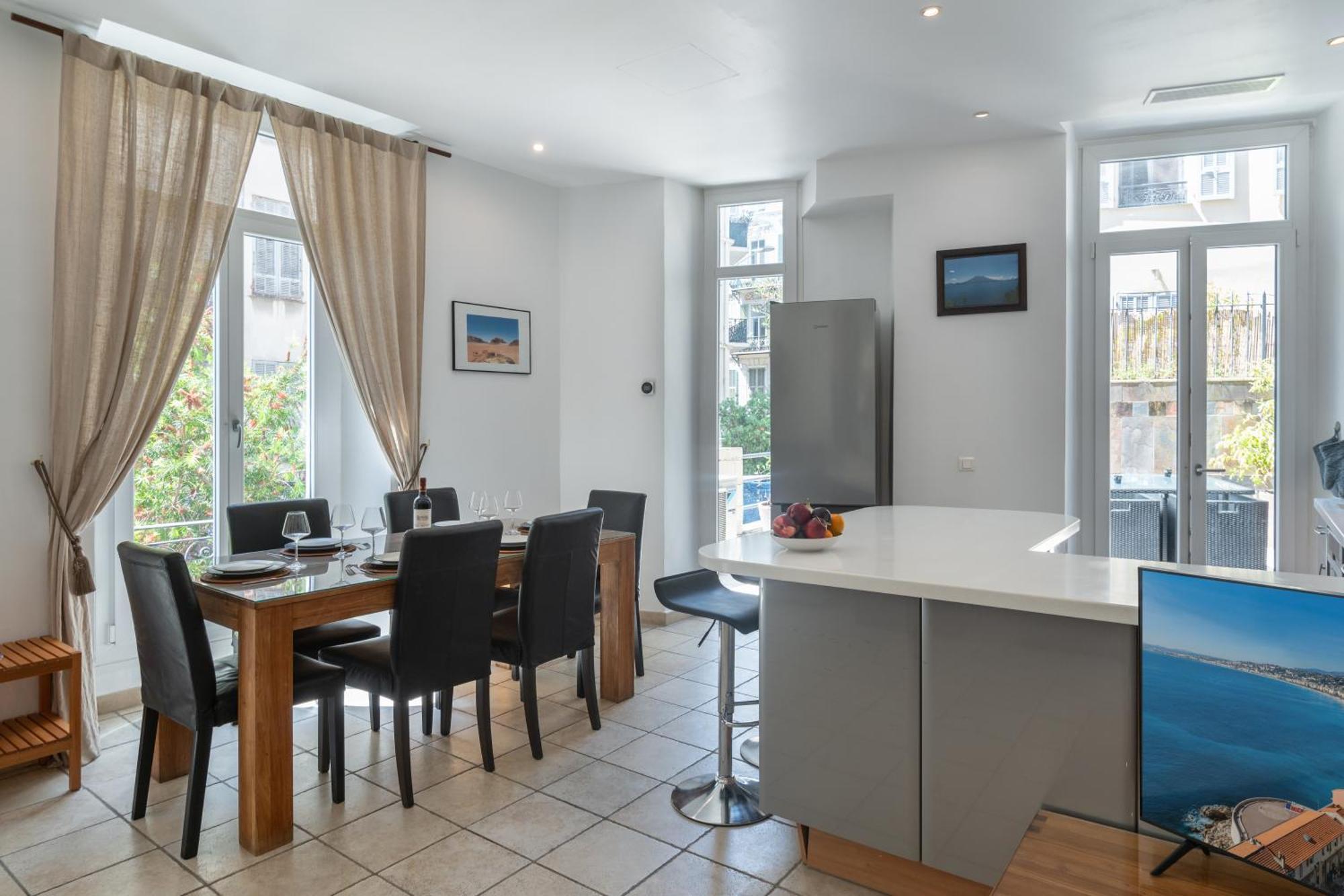 "Le Zen" By Enjoynice, Central Spacious Apartment With Airco, Beach At 10 Min Eksteriør billede